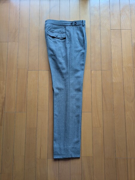 Coccinella コッチネッラ オーダー ベルトレス フレスコ スラックス パンツ ビスポーク 春夏 sartoria liverano seminara incotex ambrosi