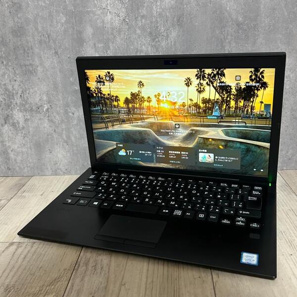 人気モデル!ソニーVAIO 第8世代i5 SSD256GB 8GB ノートPC Windows11 カメラ Office付き 即納! 初期設定不要☆ 届いてすぐに使えます◎