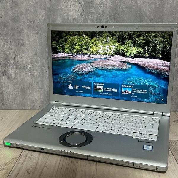 人気レッツノートCF-LV8/Core i5/メモリ8GB/SSD256GB Windows11 カメラ Office付き 即納! 初期設定不要☆ 届いてすぐに使えます◎