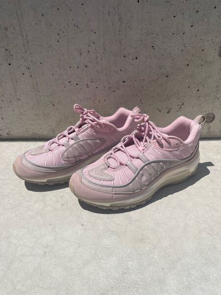 ナイキ NIKE Air Max 98 'Pink Pumice' Men Pink/Pumice エアマックス98 US8.5/26.5cm