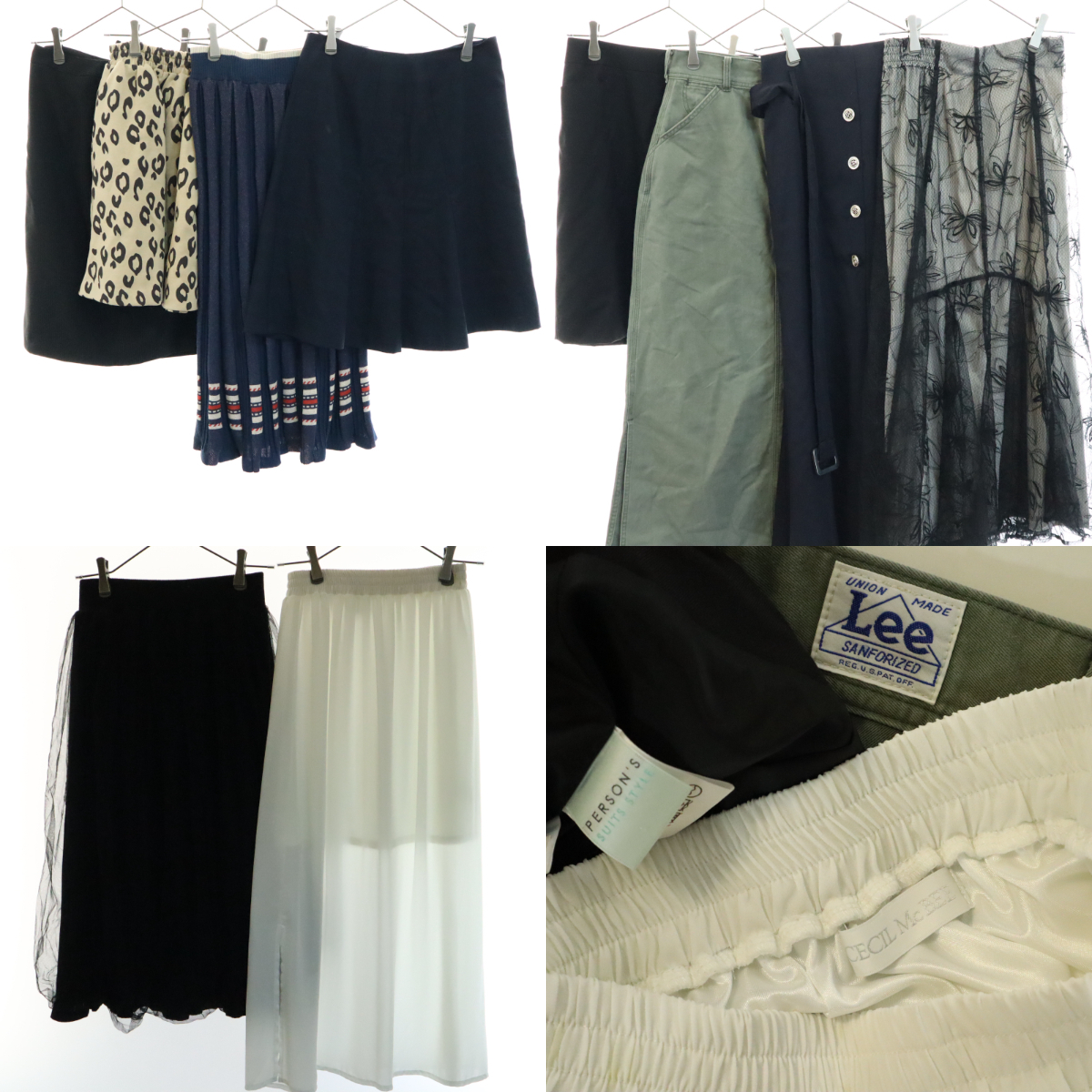 【美品多数】スカート　25点大量まとめ売り　M～LLサイズ　希少品あり 2025年最新】Yahoo!オークション -まとめ売り レディース