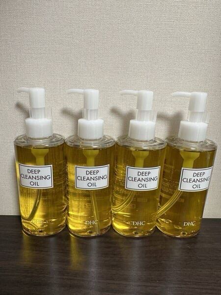 「新品未使用・箱なし」「DHC薬用ディープクレンジングオイル(L) (医薬部外品) 200mL」4本セット