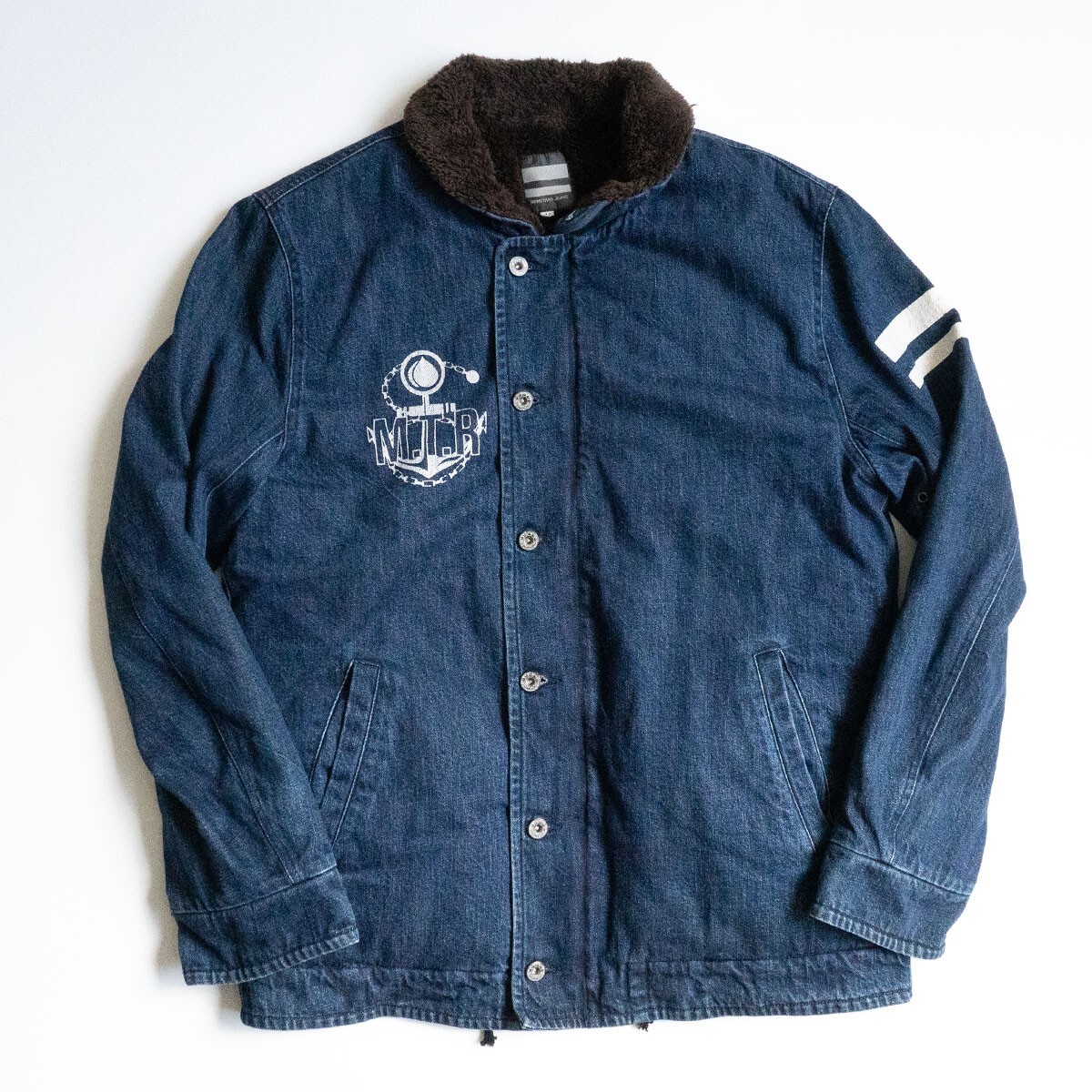 MOMOTARO JEANS 桃太郎ジーンズ N-1 デッキジャケット フリース 2025年最新】Yahoo!オークション -桃太郎ジーンズ n1デッキ