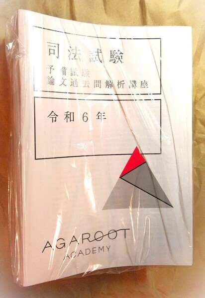 アガルート 予備試験 論文過去問 R6-H23 送料無料