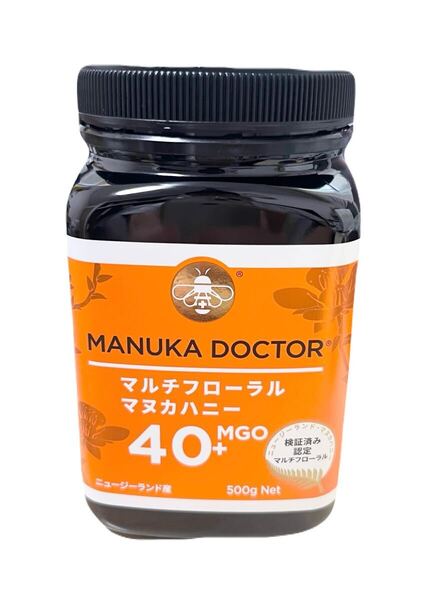 マヌカドクター マルチフローラル マヌカハニー MGO40+ 500g ×1個