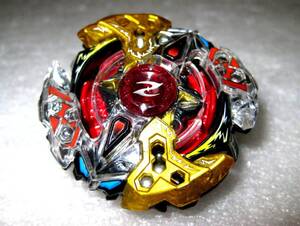 【未使用(ステッカー貼付済)】【BEYBLADE BURST】ベイブレード バースト (3on3 バトルブースターセットより)【ギャラクシーゼウス.4M.Pl】