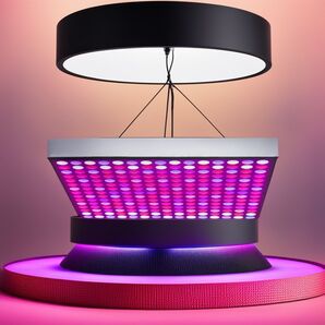 15W 225個SMD LEDで光合成 室内・水耕栽培 植物育成LEDライト