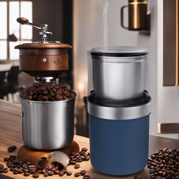 ☆1台多役 コーヒーミル300W 超静音 高品質 安全設計 操作簡単 3選択可能