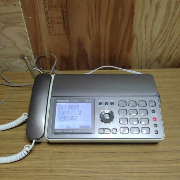 送料無料(1326)Panasonic パナソニック FAX 電話機 パーソナルファクス KX-PD503DW