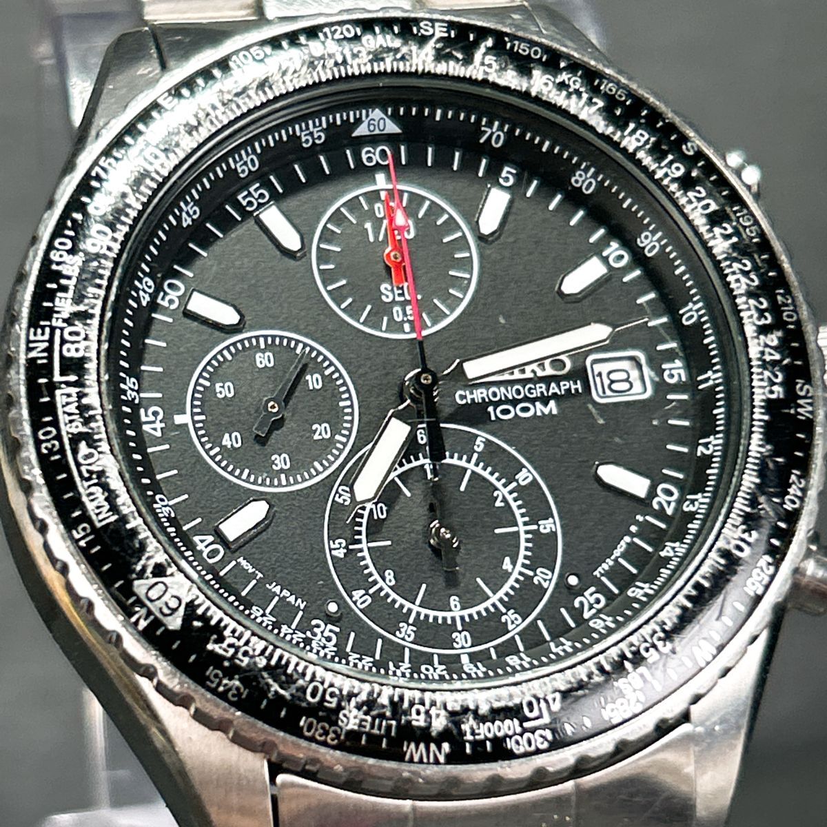 楽天市場】SEIKO セイコー メンズ クロノグラフ 腕時計 SND253