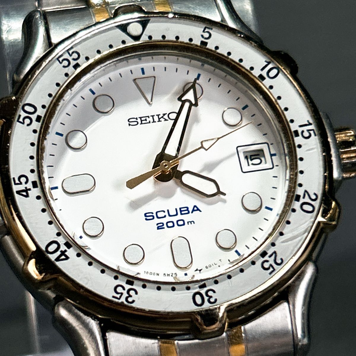動作◯ SEIKO セイコー スキューバ 200M 5H25 6020 腕時計 Yahoo!オークション -「seiko scuba 5h25-6020」の落札相場