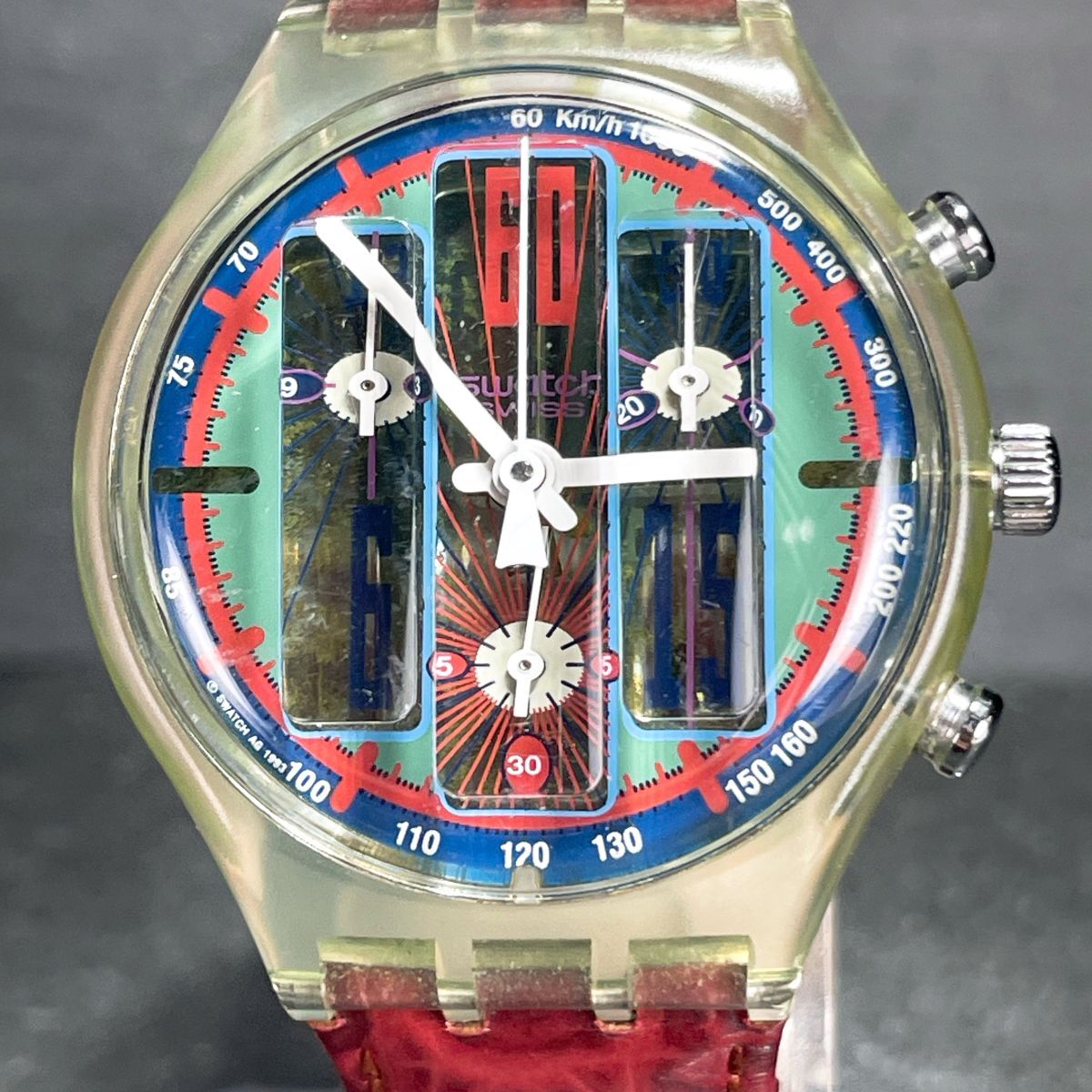 クロノプラスチック swatch スウォッチ 腕時計 メンズ