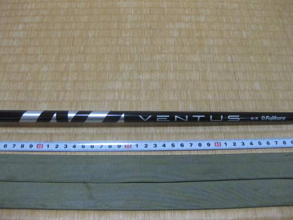 美品 1W フジクラ ベンタス ブラック 6X テーラースリーブ付 44.25インチ qi10 qi35 ステルス2 ステルス sim2