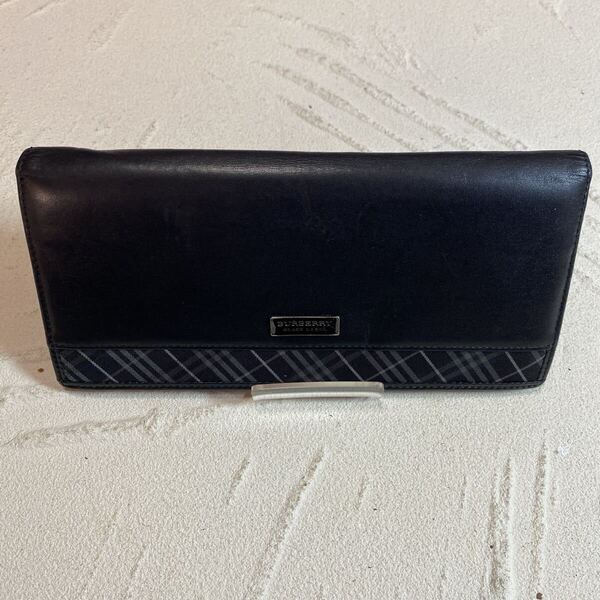 BURBERRY BLACK LABEL バーバリーブラックレーベル 長財布 二つ折り長財布チェック