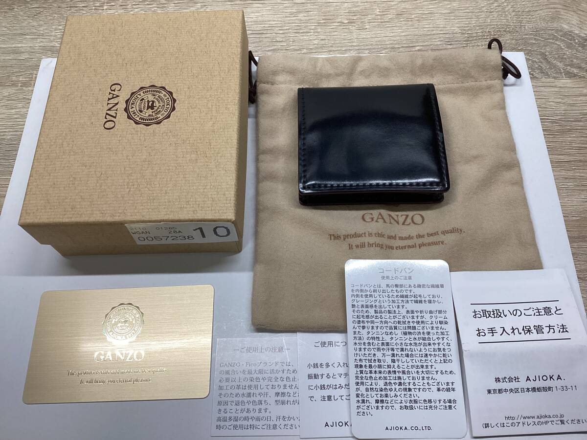 Yahoo!オークション -「ガンゾ コードバン」(小銭入れ、コイン