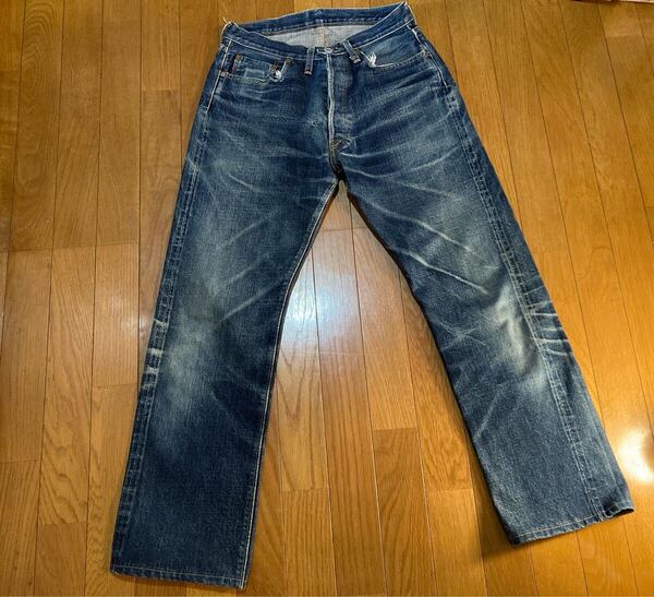 ドゥニーム w31 デニムパンツ ジーンズ xx 赤耳 ヴィンテージ denime インディゴ