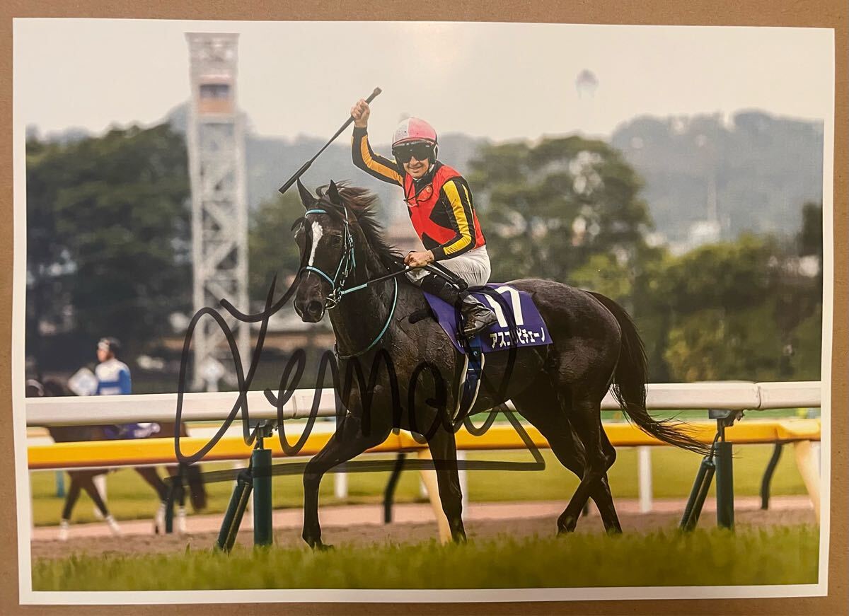 グランアレグリア 桜花賞 ルメール 直筆サイン入り A4 写真 Yahoo!オークション -「ルメールサイン」(競馬) の落札相場