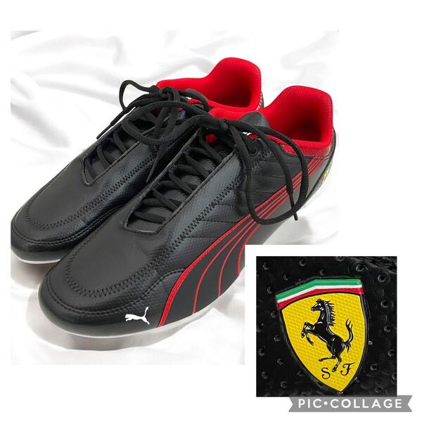 新品 プーマ フェラーリ コラボ フューチャー カートキャット OG BLACK PUMA SF Future Kart Cat Ferrari 306586-01 ドライビングシューズ