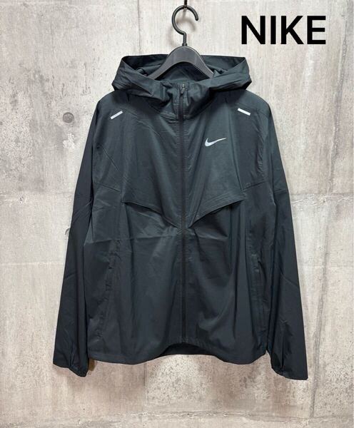 未使用 正規品 メンズ XLサイズ NIKE ランニングジャケット ウインドブレーカー ナイキ IMP LGHT ウィンドランナー フーディ