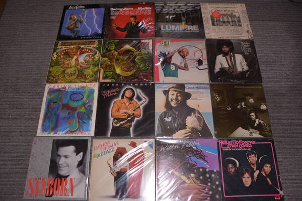 フュージョンのレコード48枚セット すべて輸入盤