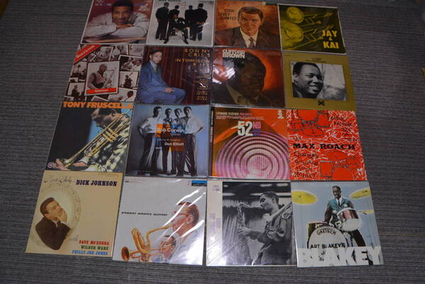 送料無料1950年代録音のジャズレコード49枚セットすべて輸入盤
