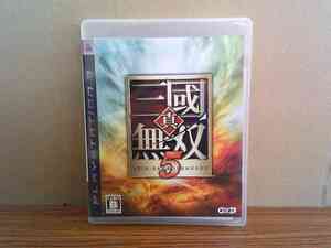 KMG4128★PS3ソフト 真・三國無双5 真・三国無双5 SHIN・SANGOKUMUSOU ケース説明書付き 起動確認済み クリーニング済 プレイステーション3