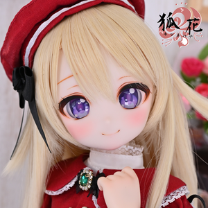 *狐花*DDH-27 セミホワイト肌 カスタムヘッド+アイ