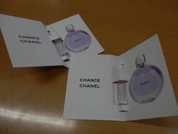 CHANEL シャネル チャンス オー スプランディド オードゥ パルファム ヴァポリザター 1.5ml 2個 ヴァポリザター 香水 【A29】