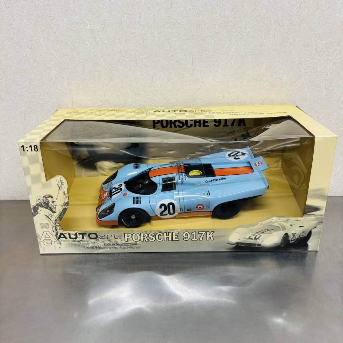 貴重オートアート ポルシェ917ロングテール 1971 1/18
