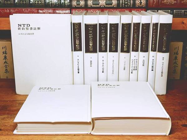 絶版!! NTD新約聖書注解 全12巻揃 付録付 検:ヨハネによる福音書/マタイによる福音書/ローマ人への手紙/ヨハネの黙示録/使徒行伝/旧約聖書