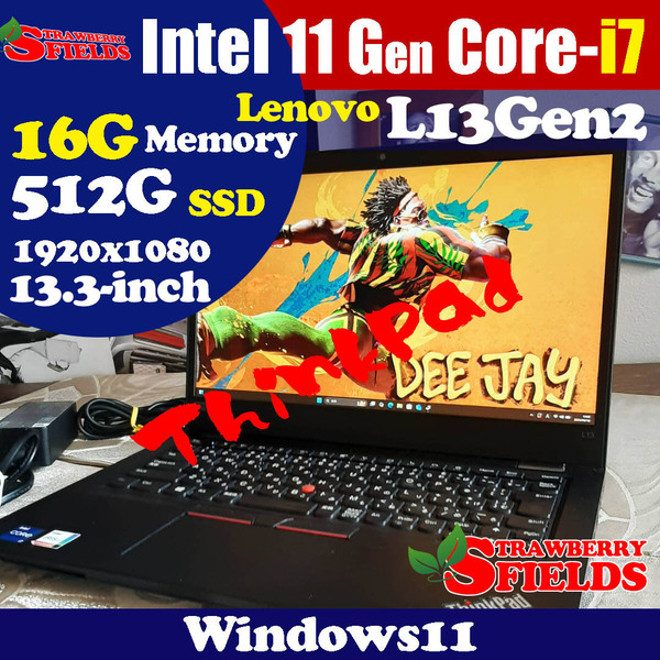 ★★ Lenovo L13Gen2 ★11世代 i7 1165G7 ★ 512G 16G FHD ★ 1920x1080 Windows11 ★JDD07