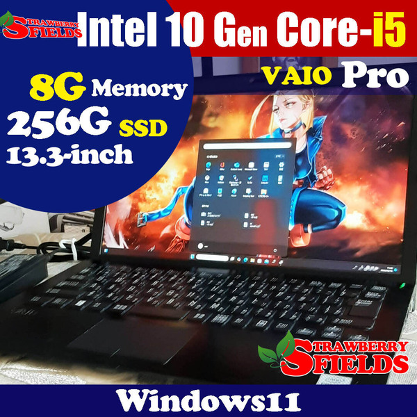★ VAIO Pro ☆10世代 ★ i5 1035G1 ☆256G SSD 8G 1920x1080★ Windows11 JDD06