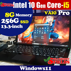 ★ VAIO Pro ☆10世代 ★ i5 1035G1 ☆256G SSD 8G 1920x1080★ Windows11 JDD06