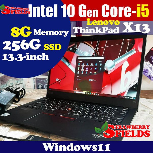 ☆ Lenovo Thinkpad X13 ☆ 10世代 i5 10310U 256G/SSD M.2 8G 1920x1080 Windows11 ||PKK06