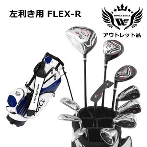outlet мужской world Eagle комплект клюшек F-01 Cross 13 пункт левый для R подставка сумка F-01 W голубой . покупка