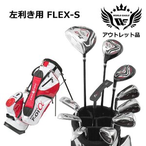 outlet мужской world Eagle комплект клюшек F-01 Cross 13 пункт левый для S подставка сумка F-01 W красный . покупка