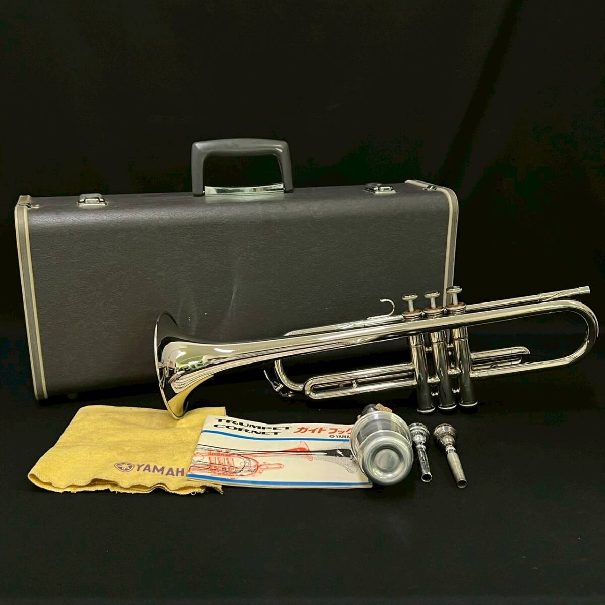 YAMAHA YTR-135 Trumpet with case silver USED | eBay