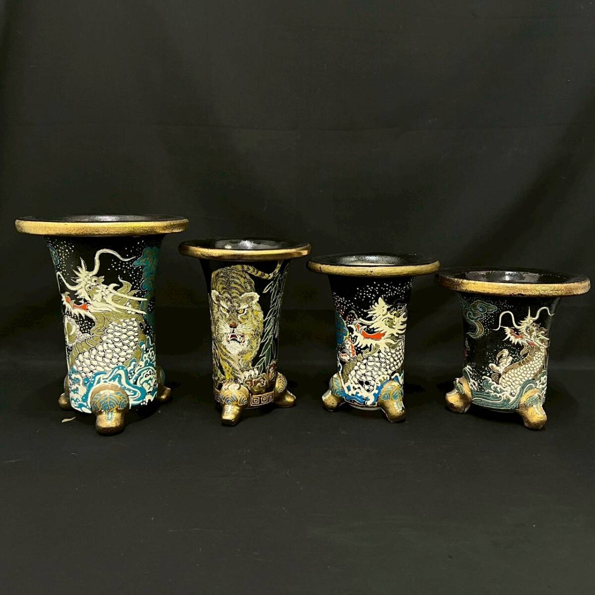 Yahoo!オークション -「龍山」(鉢) (盆栽用具)の落札相場・落札価格