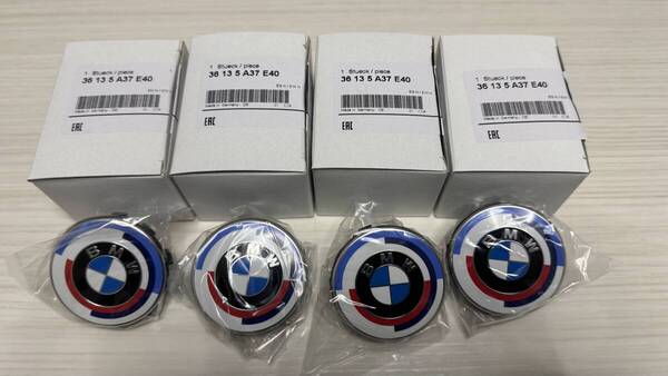 BMW純正 M50周年エンブレム ホイールキャップ 新品未使用
