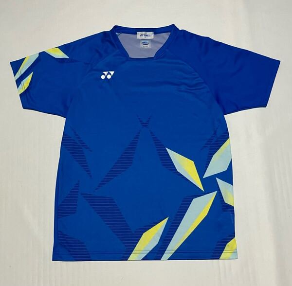 ヨネックス ゲームシャツ 青 メンズMサイズ ベリークール 半袖Tシャツ