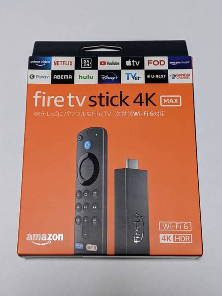 新品未開封 Fire TV Stick 4K Max amazon ストリーミングメディアプレーヤー