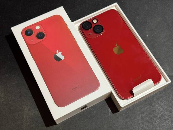Apple iPhone 13 mini Product Red レッド 128GB SIMフリー バッテリー79%