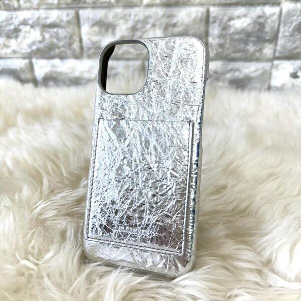 JIL SANDER ジルサンダー iPhoneケース シルバー スマホカバー