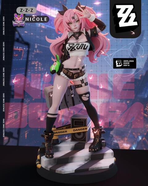 1/10 ニコ・デマラ ゼンレスゾーンゼロ Zenless Zone Zero 未塗装未組立 フィギュア ガレージキット ガレキ 美少女 ゲームキャラ