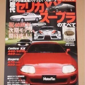 歴代セリカXX(A40/50・A60/ スープラ(A70/A80)のすべて(1981年ー2002年)