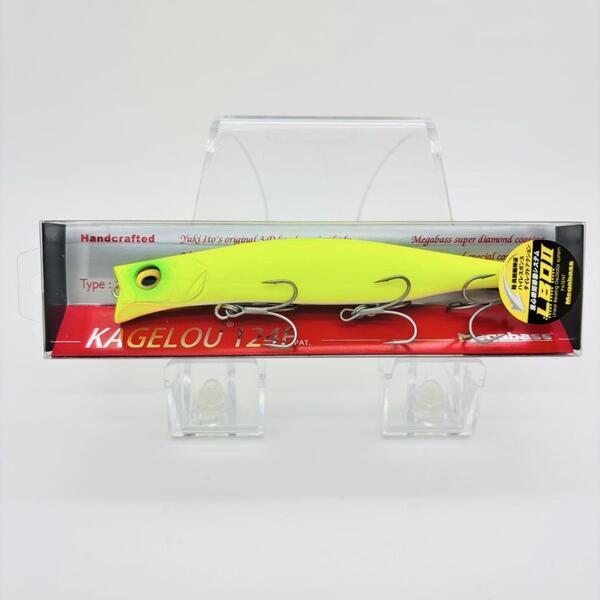 新品 Megabass メガバス KAGELOU 124F KAGELOU カゲロウ カゲロウ 124F DO CHART ドチャート どチャート ルアー ミノー