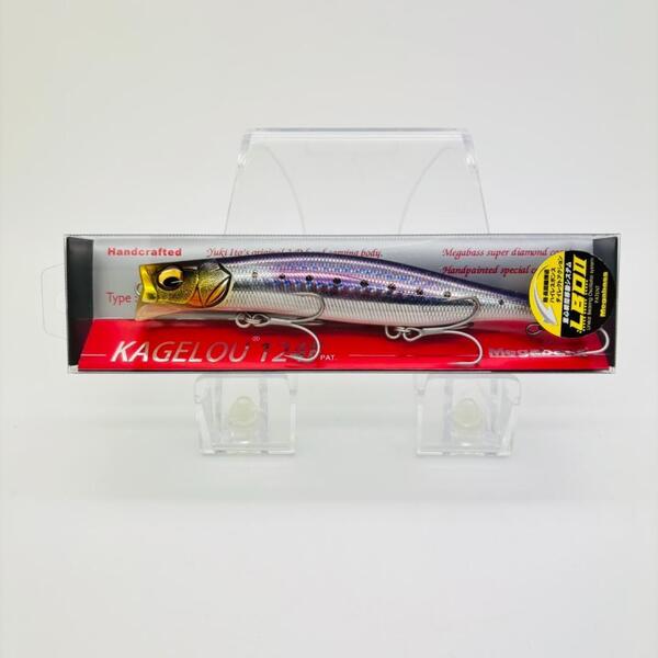 新品 Megabass メガバス KAGELOU KAGELOU 124F カゲロウ カゲロウ 124F GG IWASHI GG イワシ ルアー