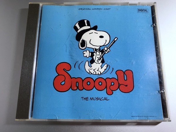 初期西独盤CD スヌーピー ミュージカル SNOOPY THE MUSICAL ORIGINAL LONDON CAST ロンドンキャスト