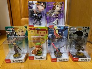 新品 未開封 amiibo 6体セット ベヨネッタ ゼルダ クラウド リンク ゲッコウガ Mr.ゲーム&ウォッチ アミーボ