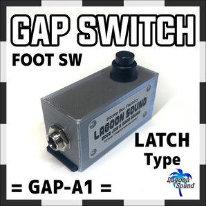 GAP-A1】アンプの機能切替【 CONTROL FOOT SWITCH/黒 】ラッチ/エフェクター用外部スイッチとして!《 LATCH/ALTERNATION 》 #LAGOONSOUND